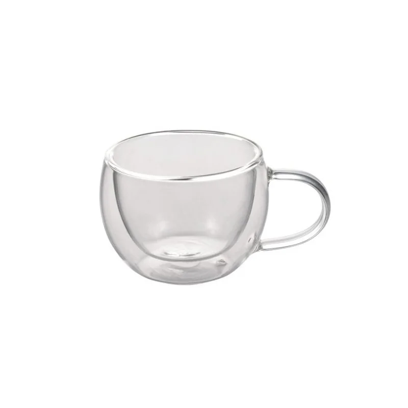 Set of two curved coffee cups - cl 9 - Set of 12 - Set of 6 Set of two curved coffee cups - cl 9 - Set of 12 - Set of 6
