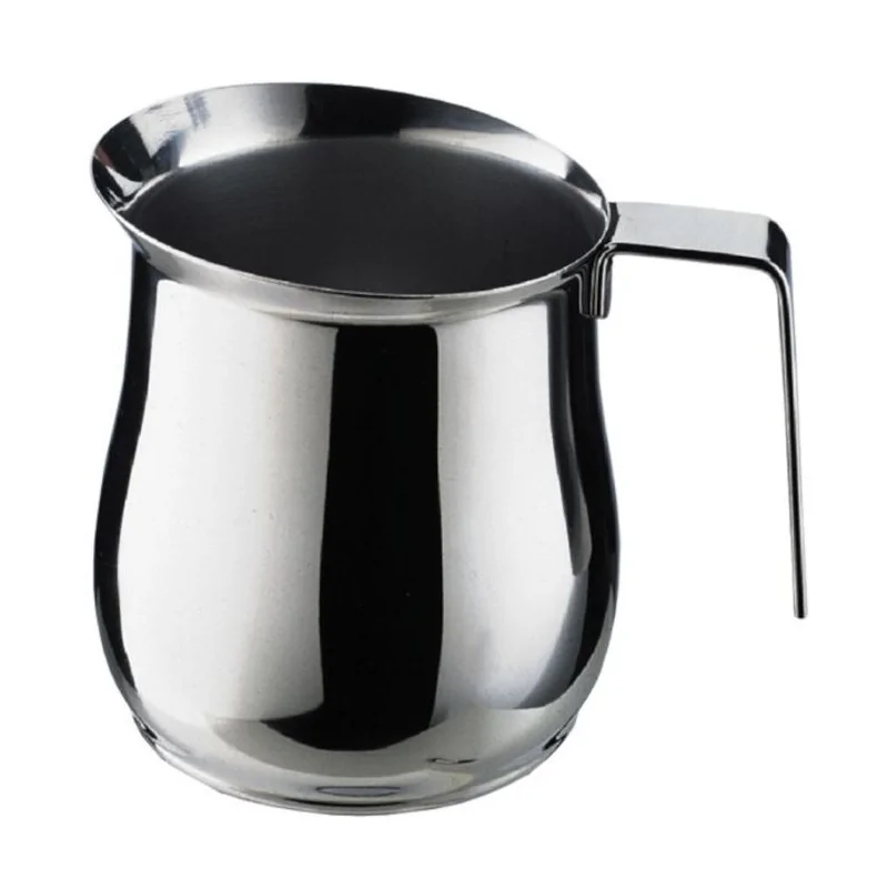 Milk Jug "Alpi" Collection - Stainless steel 18/10 - 3 cups - cl 25 - Set of 6