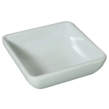 "Oriental Series" Line - Melamine Square sauce dish - Ivory mm 70x70 h 25 - Pack of 24