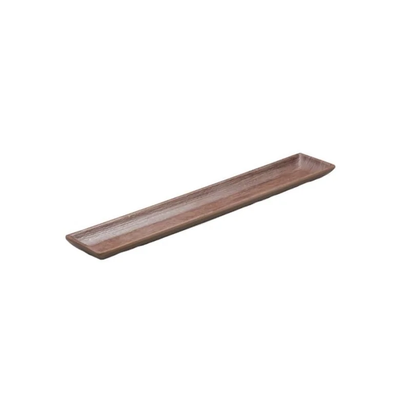Oak Wodeen Finish Melamine Platter - 300 x 50 mm H: 18 - Set of 24