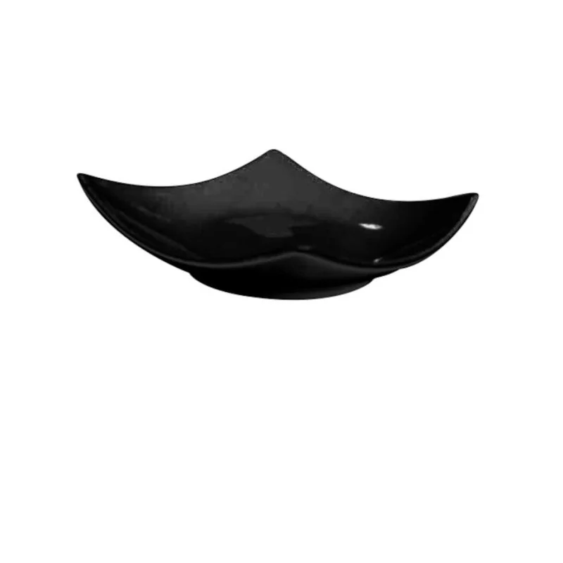 Small "Wan" Porcelain Saucer - 100 x 100 mm H: 28 - Set of 24