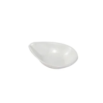 Small Drop Porcelain Dish - 100 x 75 mm H: 48 - Set of 24