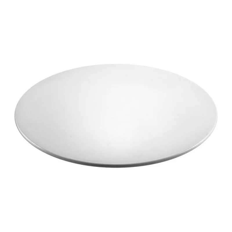 Round Melamine Tray With Non-Slip Feet - 330 mm H: 20 - Set of 3