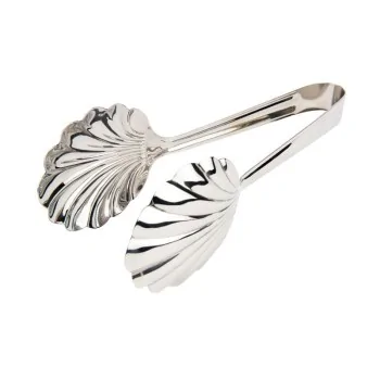 Bread Tongs - Stainless Steel - 21 cm - Set of 12