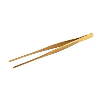 Straight Tweezers - 20 cm - Set of 12