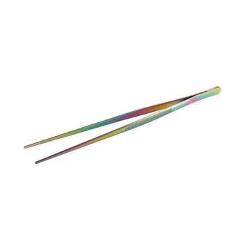 Straight Tweezers - 20 cm - Set of 12