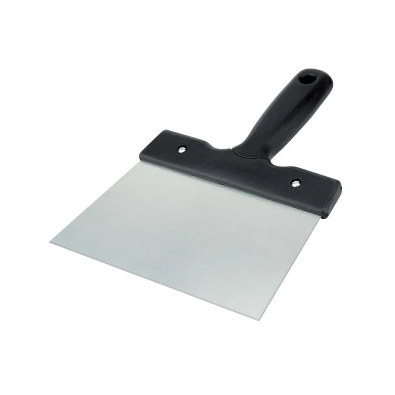 Rectangular Flexible Chocolate Scraper - Stainless Steel - 10 x 18 cm - Set of 6 Rectangular Flexible Chocolate Scraper - Stainless Steel - 10 x 18 cm - Set of 6
