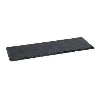 Rectangular Natural Slate Tray - 10 x 30 cm - Set of 6