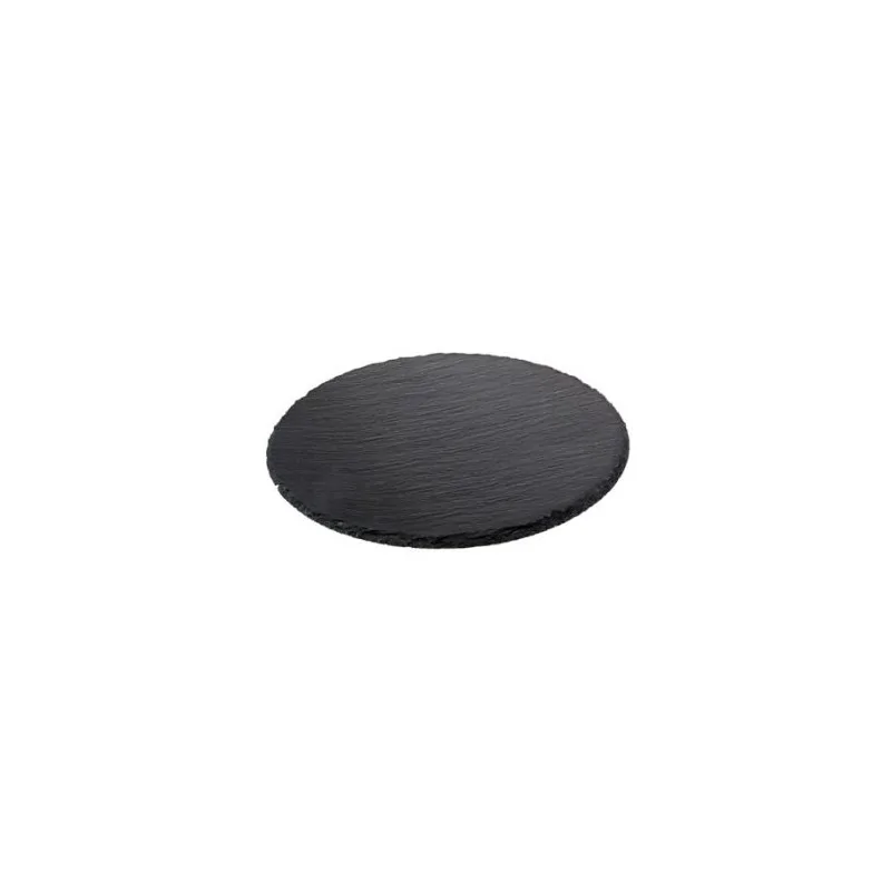 4 Piece Set - Round Natural Slate Appetizer/Coaster Set - 10 cm - Set of 6 4 Piece Set - Round Natural Slate Appetizer/Coaster Set - 10 cm - Set of 6