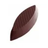 Polycarbonate Small Boat Petit Four Chocolate Mold - 107 mm x 40 mm x h 17 mm - 52gr - 6 cavity
