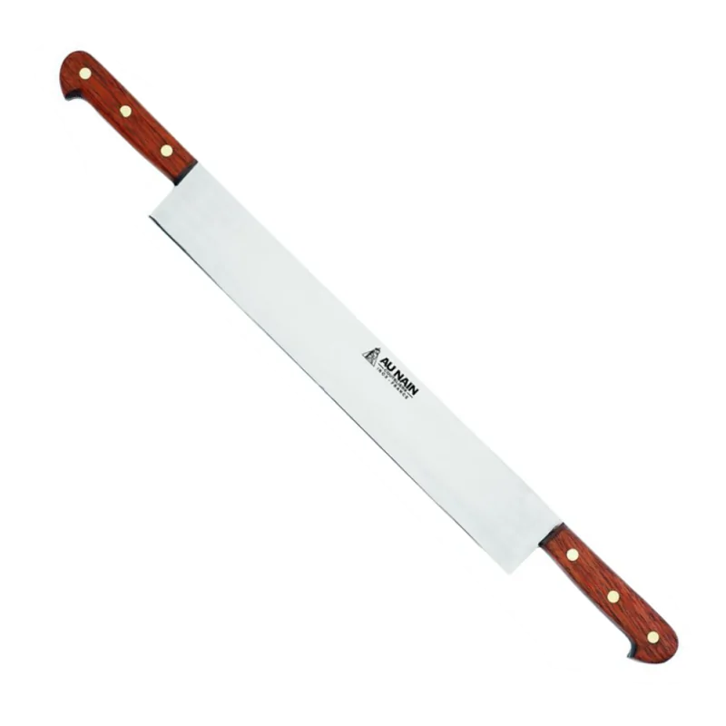 Professional 2Handed Cheese Knife With 4mm Thickness 60 cm Professional 2Handed Cheese Knife With 4mm Thickness 60 cm