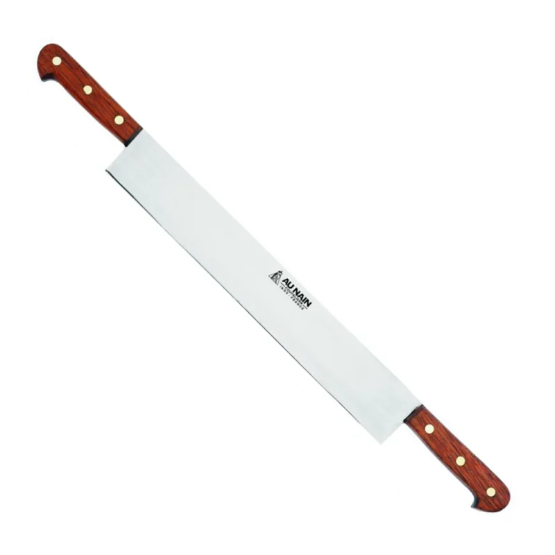 Professional Two Handed Cheese Knife With 4mm Thickness 36 cm Professional Two Handed Cheese Knife With 4mm Thickness 36 cm