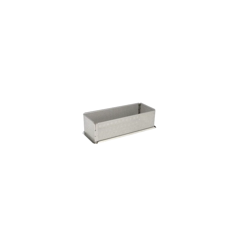 Stainless Steel Springform Pâtés en Croûte - 300 mm x 120 mm x h 90 mm