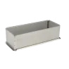 Stainless Steel Springform Pâtés en Croûte - 300 mm x 120 mm x h 90 mm