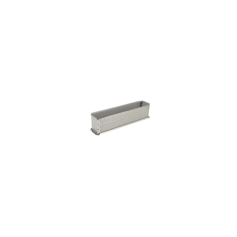 Stainless Steel Springform Pâtés en Croûte - 350 mm x 70 mm x h 90 mm