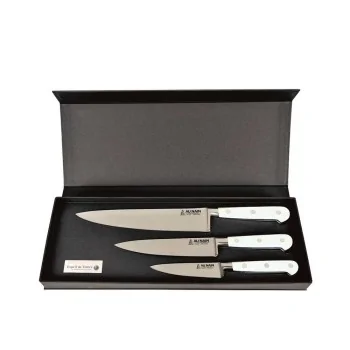 Professional Forged Chef Kit Ideal 3 Pieces White
