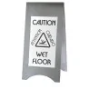 Cal-Mil Wet Floor Sign Stainless