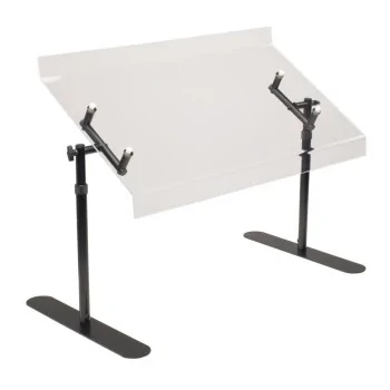 Cal-Mil Portable Sneezeguard 4'