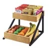 Cal-Mil Madera 2Bin Merchandiser Rack