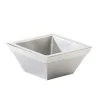 Cal-Mil 7" Square Gel Chill Bowl Stainless