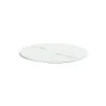 Cal-Mil White Marble 8.75" Round Tray