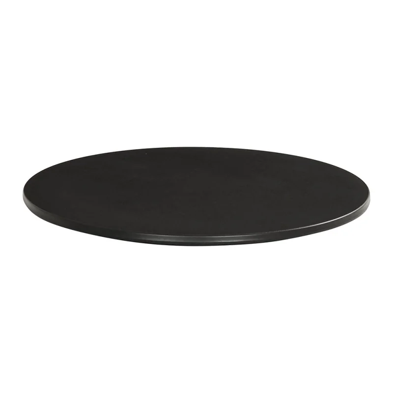 Cal-Mil Black 8.75" Round Tray Cal-Mil Black 8.75" Round Tray