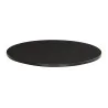 Cal-Mil Black 8.75" Round Tray