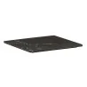 Cal-Mil Black Marble 8" Square Tray