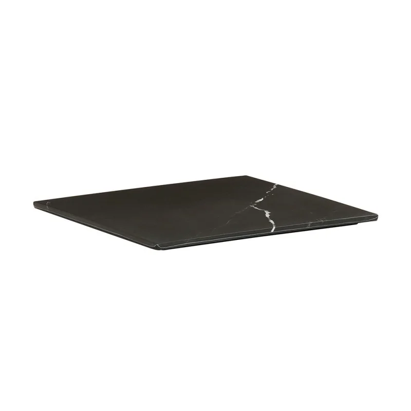 Cal-Mil Black Marble 10" Square Tray Cal-Mil Black Marble 10" Square Tray