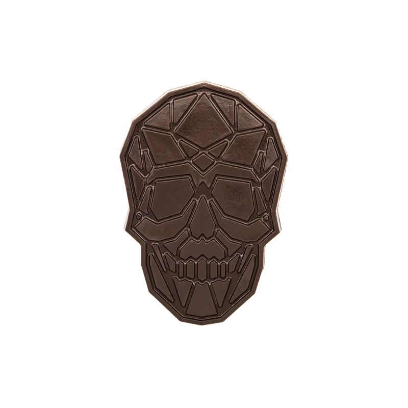 Plastic Geometric Skull Molds - Blister Pack of 5 pcs - 93 mm x h 134 mm x d. 10 mm Plastic Geometric Skull Molds - Blister Pack of 5 pcs - 93 mm x h 134 mm x d. 10 mm
