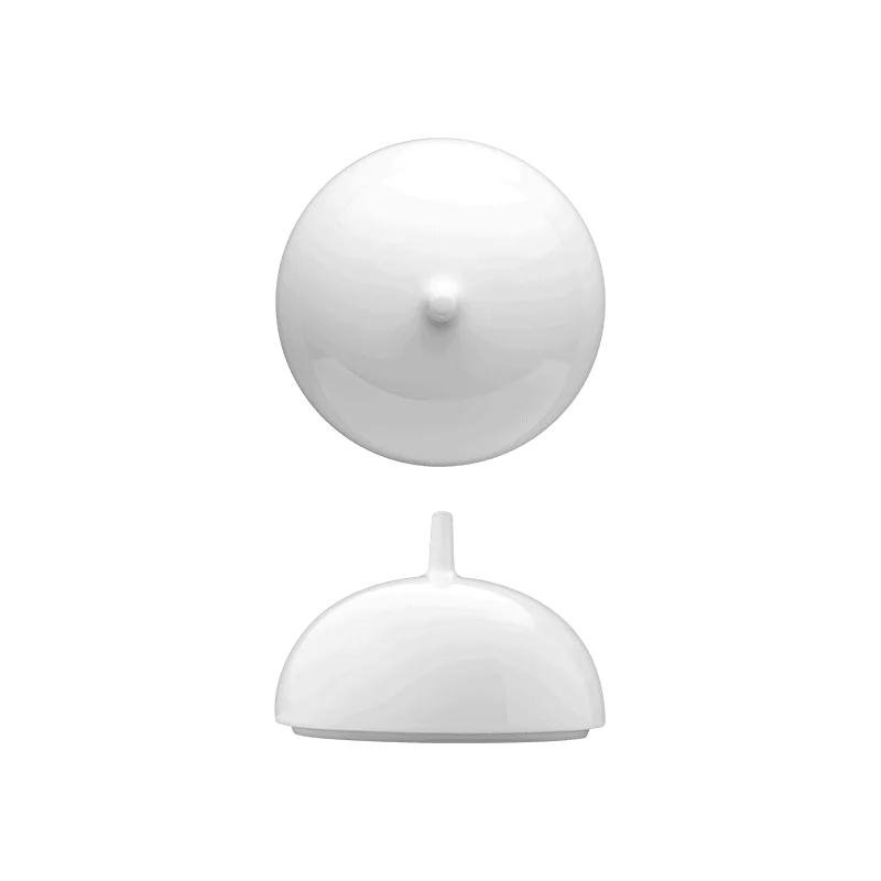 Fine White Porcelain Deep Plate - Saturno Collection - ( 29cm Cover ) - set of 12
