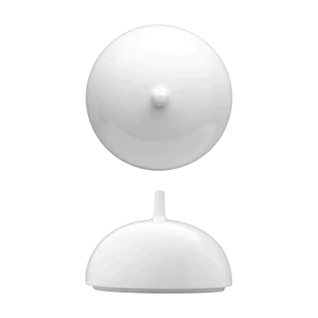 Fine White Porcelain Deep Gourmet Plate Cover - Saturno Collection - ( 25cm ) - set of 12