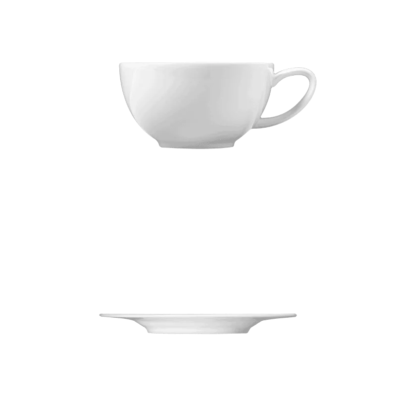 Fine White Porcelain Cup - Saturno Collection - 8 oz. ( 265ml ) - set of 12