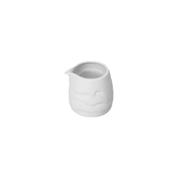 Fine White Porcelain Round Podium - Terra Collection - 4 x h 3.5" - set of 4