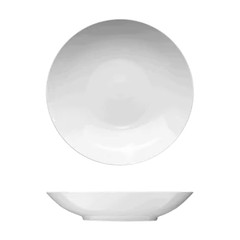 Fine White Porcelain Coupe Bowl - Saturno Collection - ( 29cm ) - set of 12