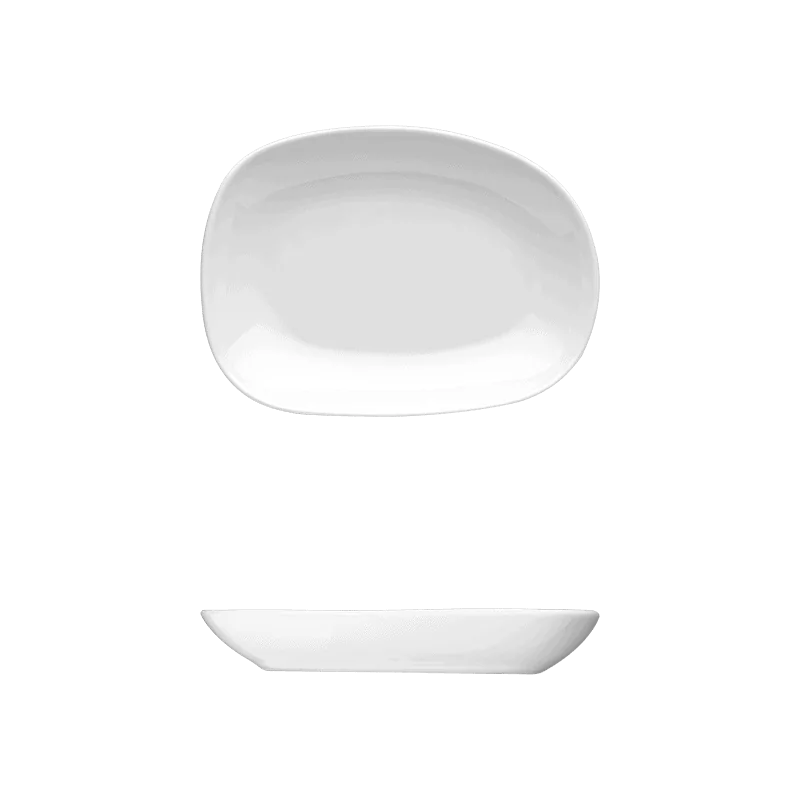 Fine White Porcelain Large Dip Bowl - Saturno Collection - 6" x 4 1/2" ( 16 x 12cm ) - set of 24 Fine White Porcelain Large Dip Bowl - Saturno Collection - 6" x 4 1/2" ( 16 x 12cm ) - set of 24