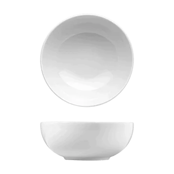 Fine White Porcelain Bowl - Saturno Collection - 5 1/2" ( 14cm ) - set of 12