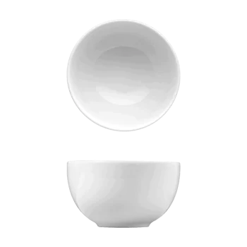 Fine White Porcelain Bowl - Saturno Collection - 4 1/4" ( 10cm ) - set of 12