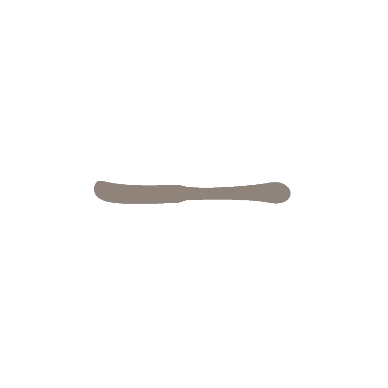 Santa Fe Collection Butter Knife Solid Handle - set of 12