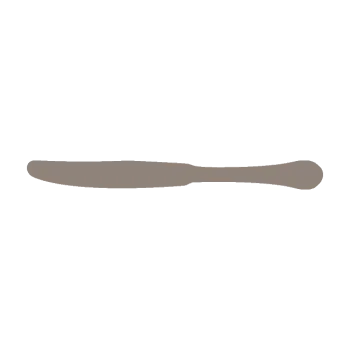 Monaco Collection Table Knife Solid Handle - set of 12