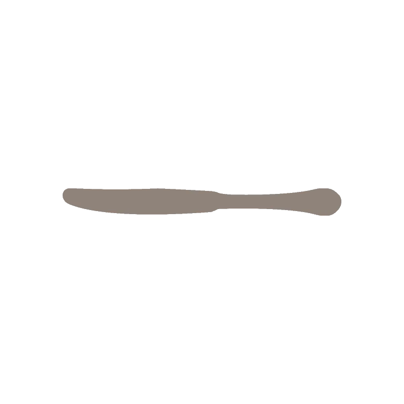 Metro Collection Table Knife Solid Handle - set of 12