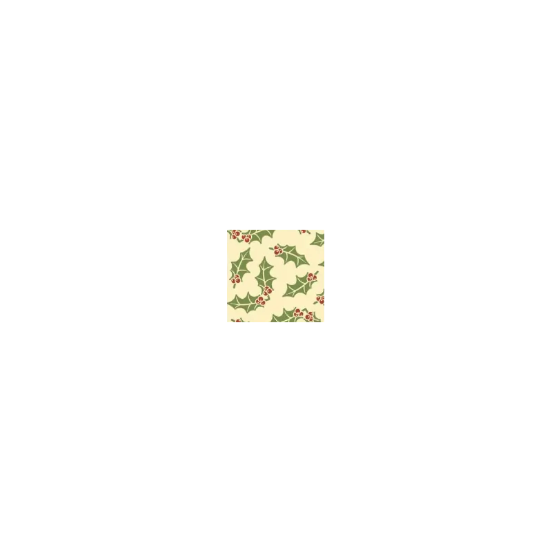 Holly Leaves Chocolate Transfer Sheets - 300 mm x 400 mm - 10 sheets