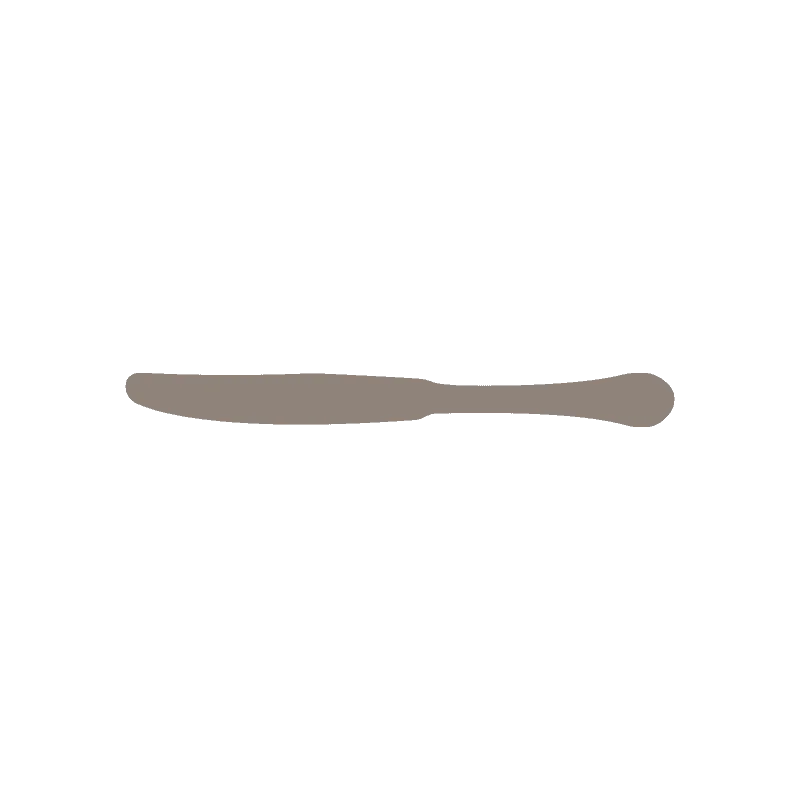 1776 Collection Dinner Knife Hollow Handle - set of 12 1776 Collection Dinner Knife Hollow Handle - set of 12