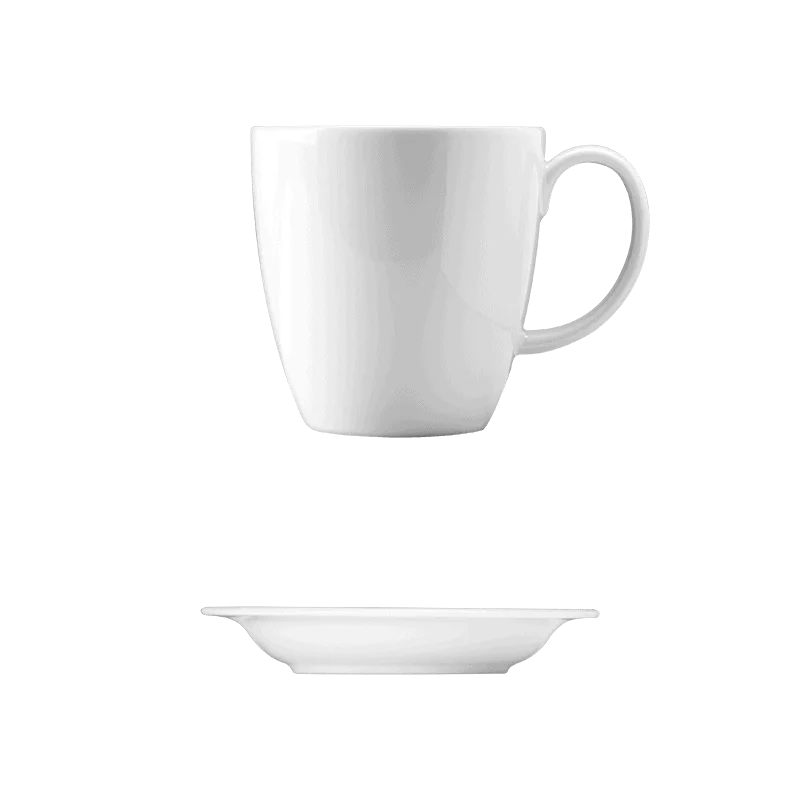 Fine White Porcelain Mug - Duo Collection - 11 oz. ( 330ml ) - set of 12