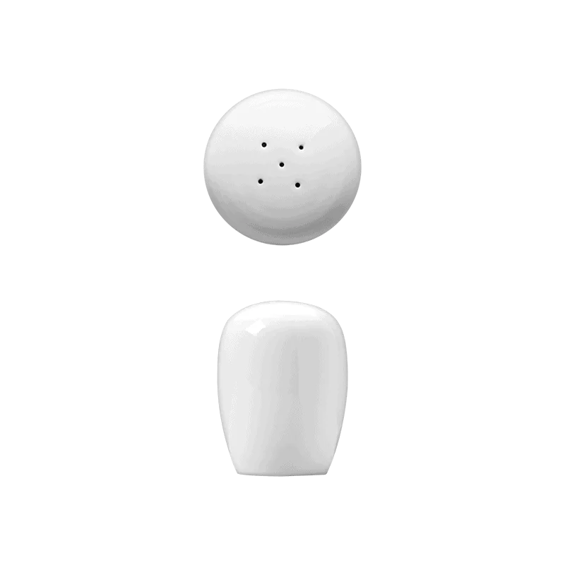 Fine White Porcelain Salt - Duo Collection - 2 3/4" ( h: 7cm ) - set of 12 Fine White Porcelain Salt - Duo Collection - 2 3/4" ( h: 7cm ) - set of 12