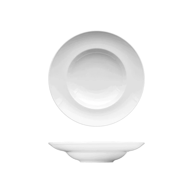 Fine White Porcelain Bowl - Synergy Collection - 10-5/8" ( 27cm ) - set of 12