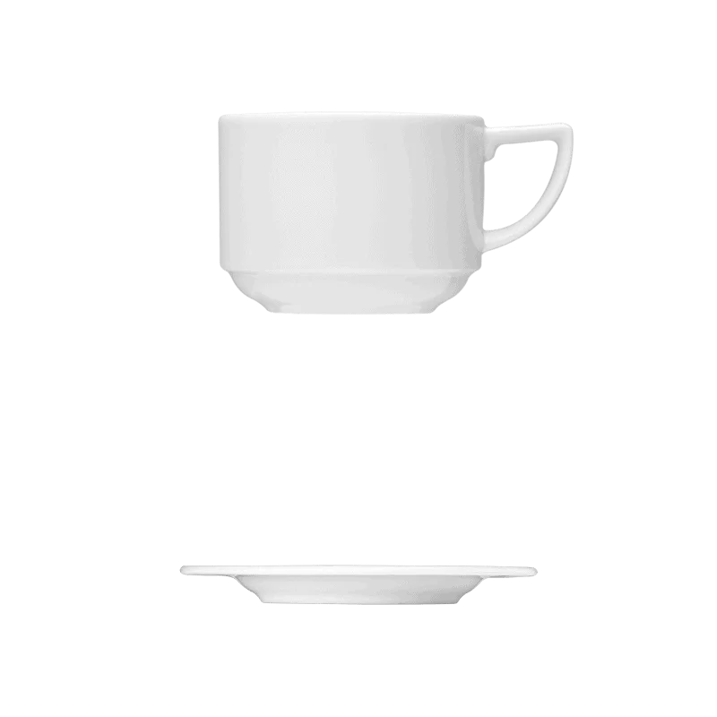 Fine White Porcelain AD Cup - Raio Collection - 4 oz. ( 120ml ) - set of 24 Fine White Porcelain AD Cup - Raio Collection - 4 oz. ( 120ml ) - set of 24