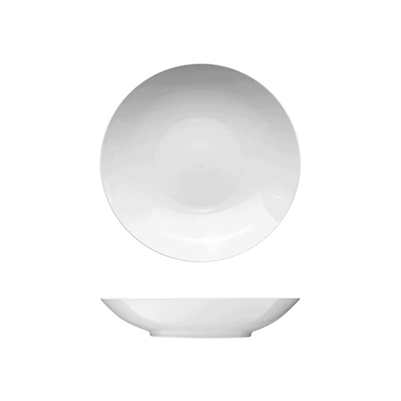 Fine White Porcelain Coupe Bowl - Raio Collection - 5.5 ( 14cm ) - set of 24 Fine White Porcelain Coupe Bowl - Raio Collection - 5.5 ( 14cm ) - set of 24