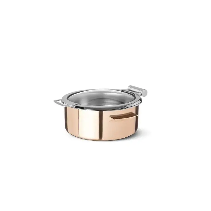 Abert Cosmo Copper Induction Chafing Dish 192.0 Oz (L:12.992'' X W:12.992'')
