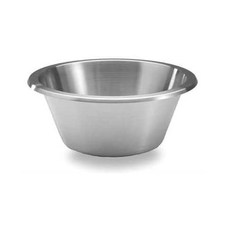 Matfer Bourgeat Flat Bottom Stainless Steel Mixing Bowl 9 1/2" Matfer Bourgeat Flat Bottom Stainless Steel Mixing Bowl 9 1/2"